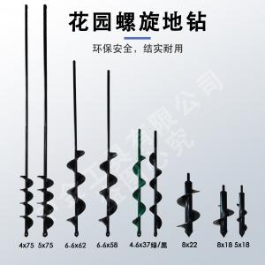 Ground drilling spiral drill bit